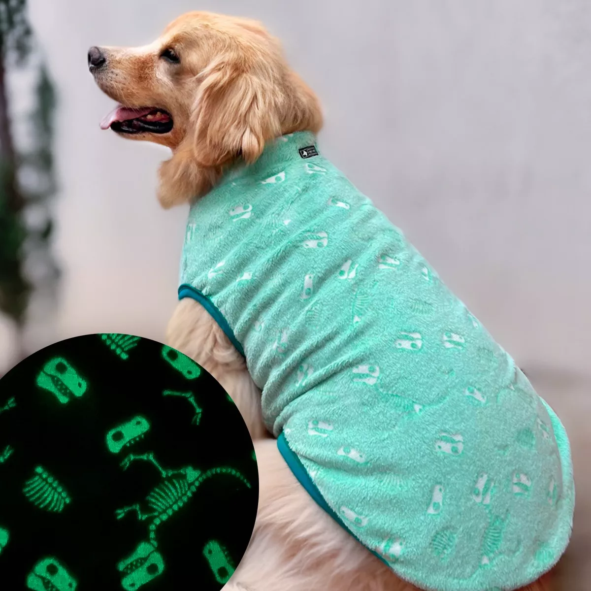 Roupa Pet Inverno Brilha no Escuro - Cachorros