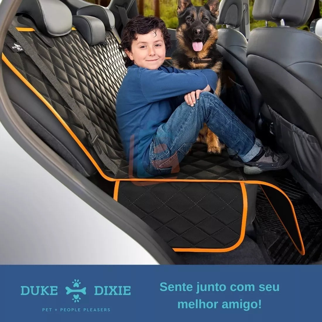 Capa para o carro Protetora Impermeável para cães