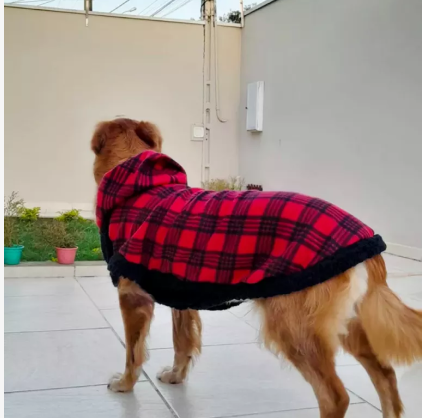 Roupa de Frio para Cachorro - Porte Médio e Grande