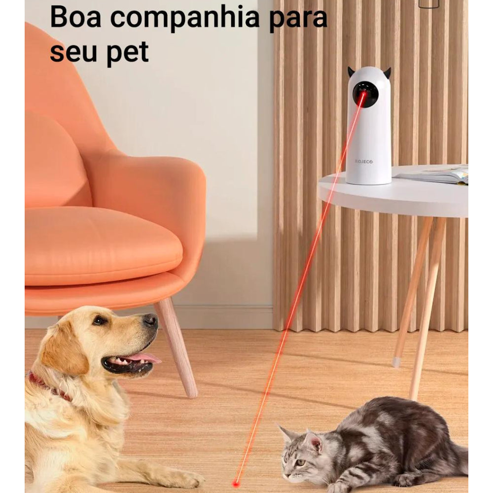 Brinquedo Interativo com laser em led para gatos